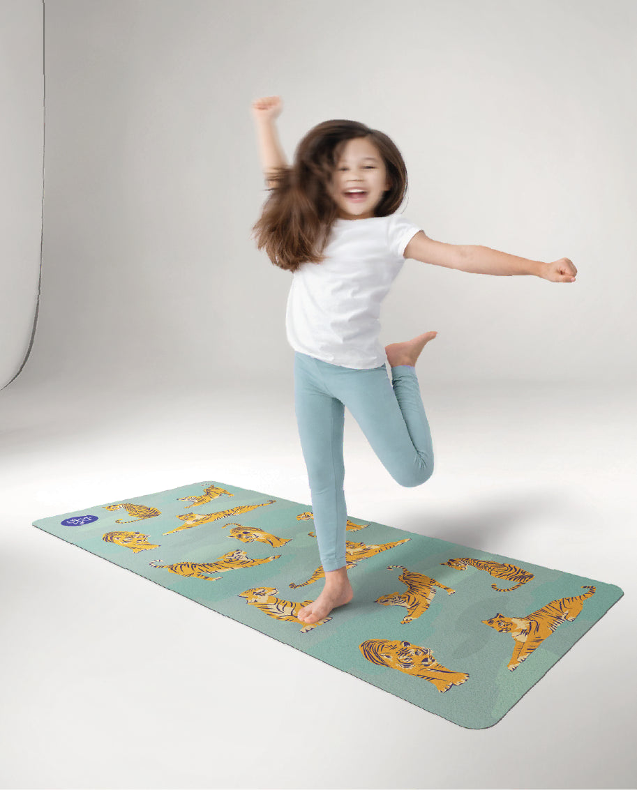 Kinder Yogamatte - Moving Tiger
