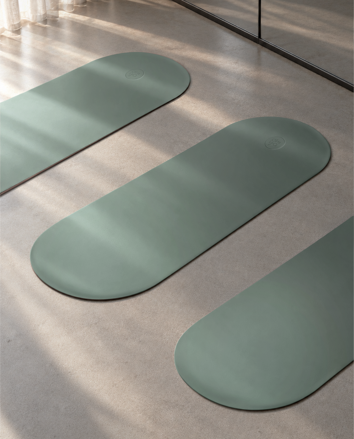 Oval Advanced Grip Yoga Mat - Forest (B-Stock)