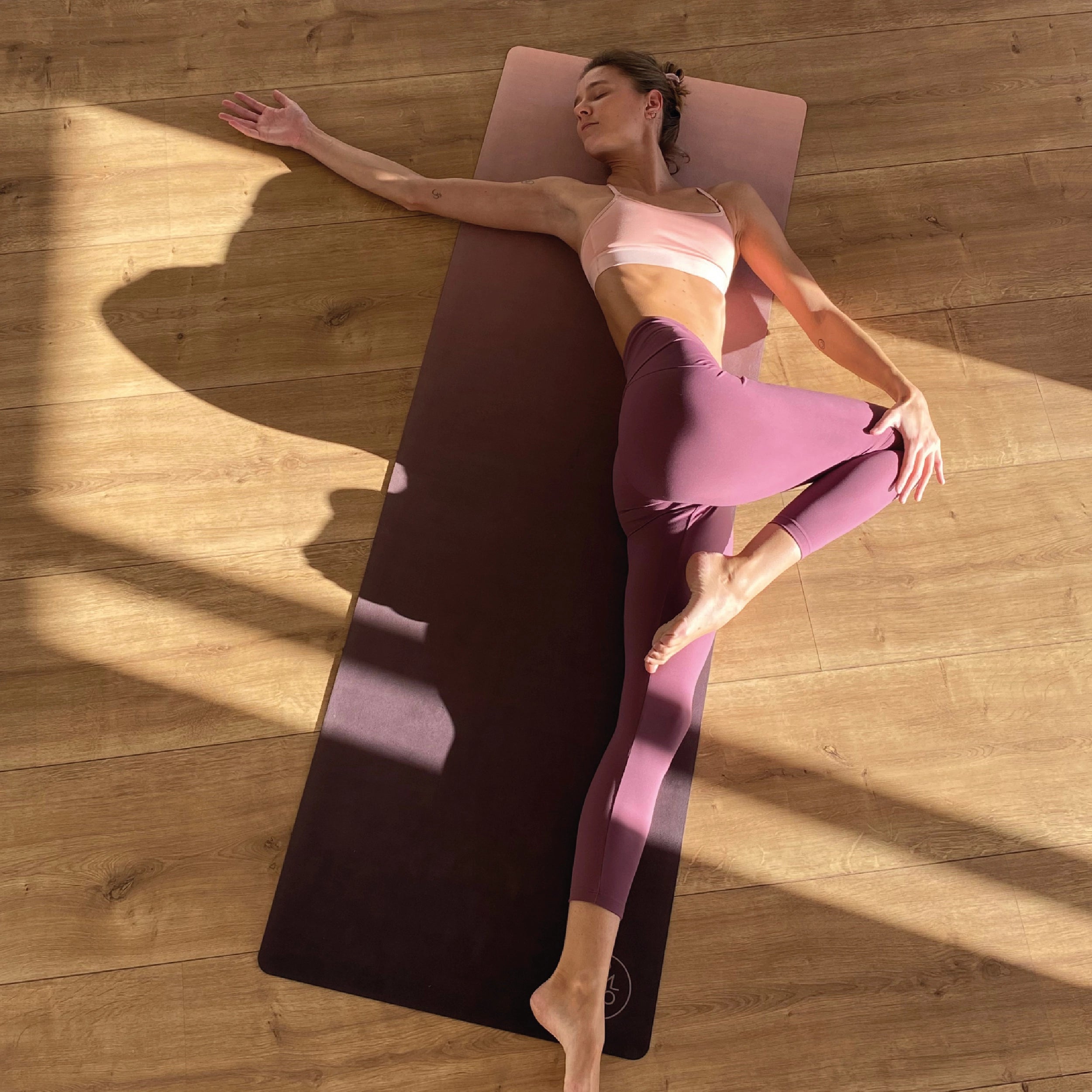 Sensual Flow Comfort Yoga Mat - Terracotta Blush