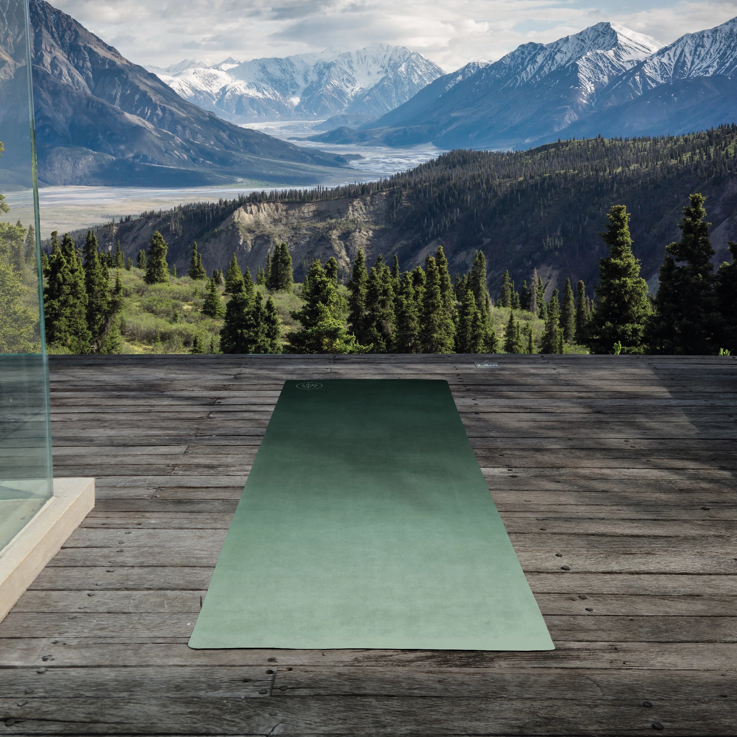 Sensual Flow Travel Yoga Mat - Moraine Forest