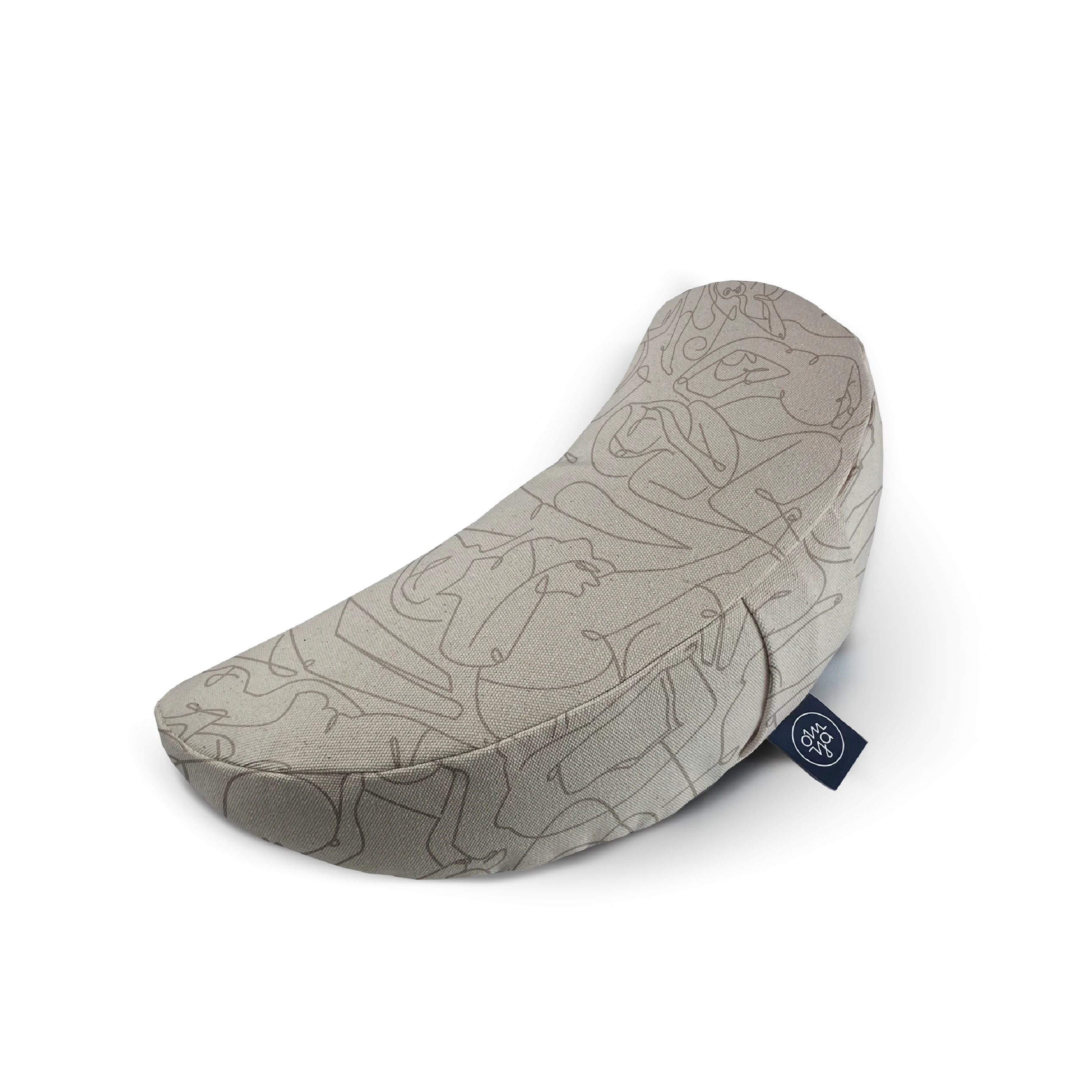 Design Yoga Half Moon Cushion - Be Goddess