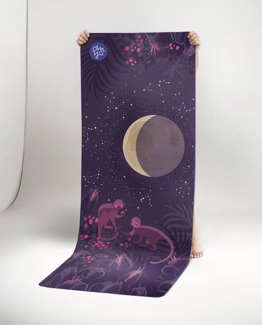 Children's yoga mat - Peaceful Moon