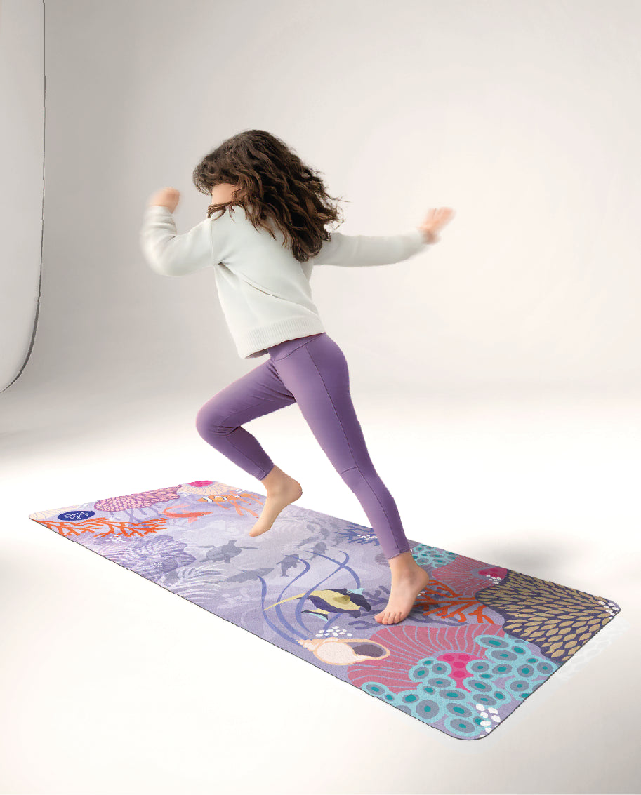 Children's yoga mat - Happy Reef