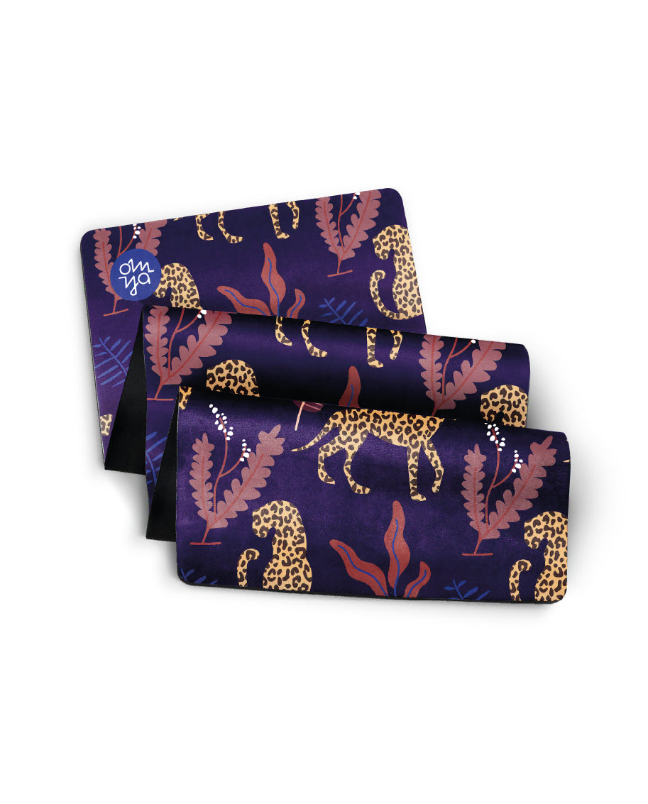 Children's yoga mat - Night in the Jungle